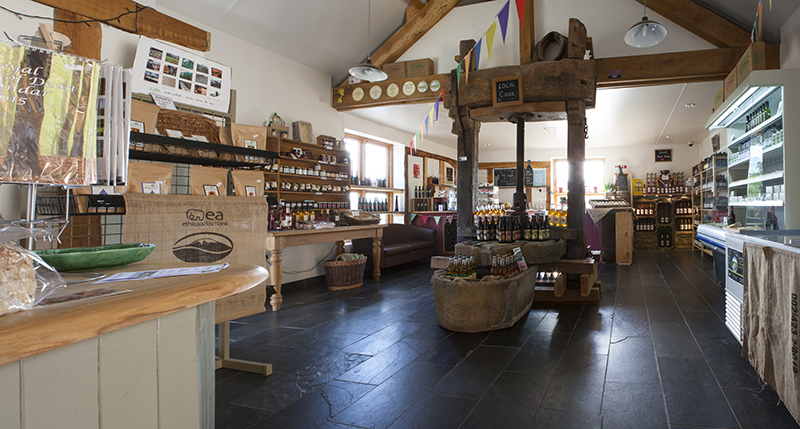 The deli at Harts Barn