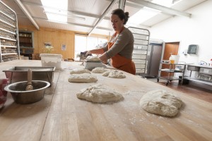 Traditionally made bread from the Forest Bakehouse at Longhope.