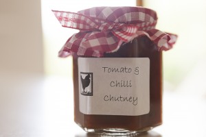 Little Stantway Farm tomato and chilli chutney.